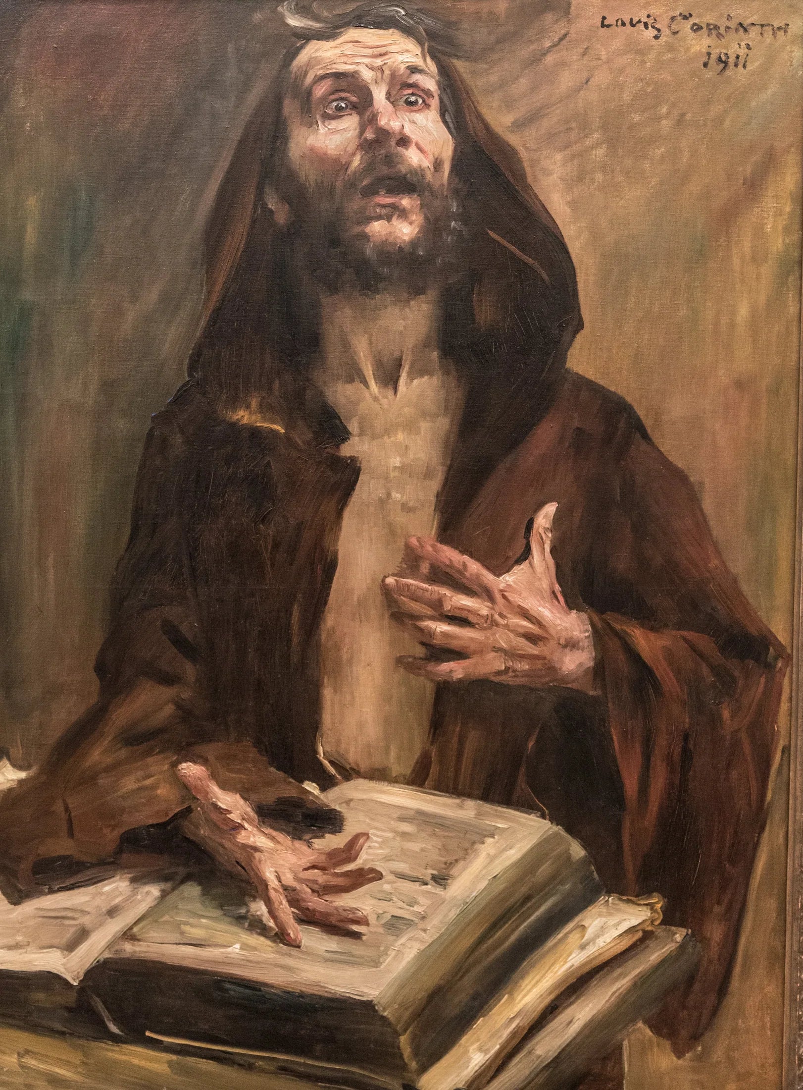 Der Fanatiker - Lovis Corinth image 1 copie de tableau peinte à la main