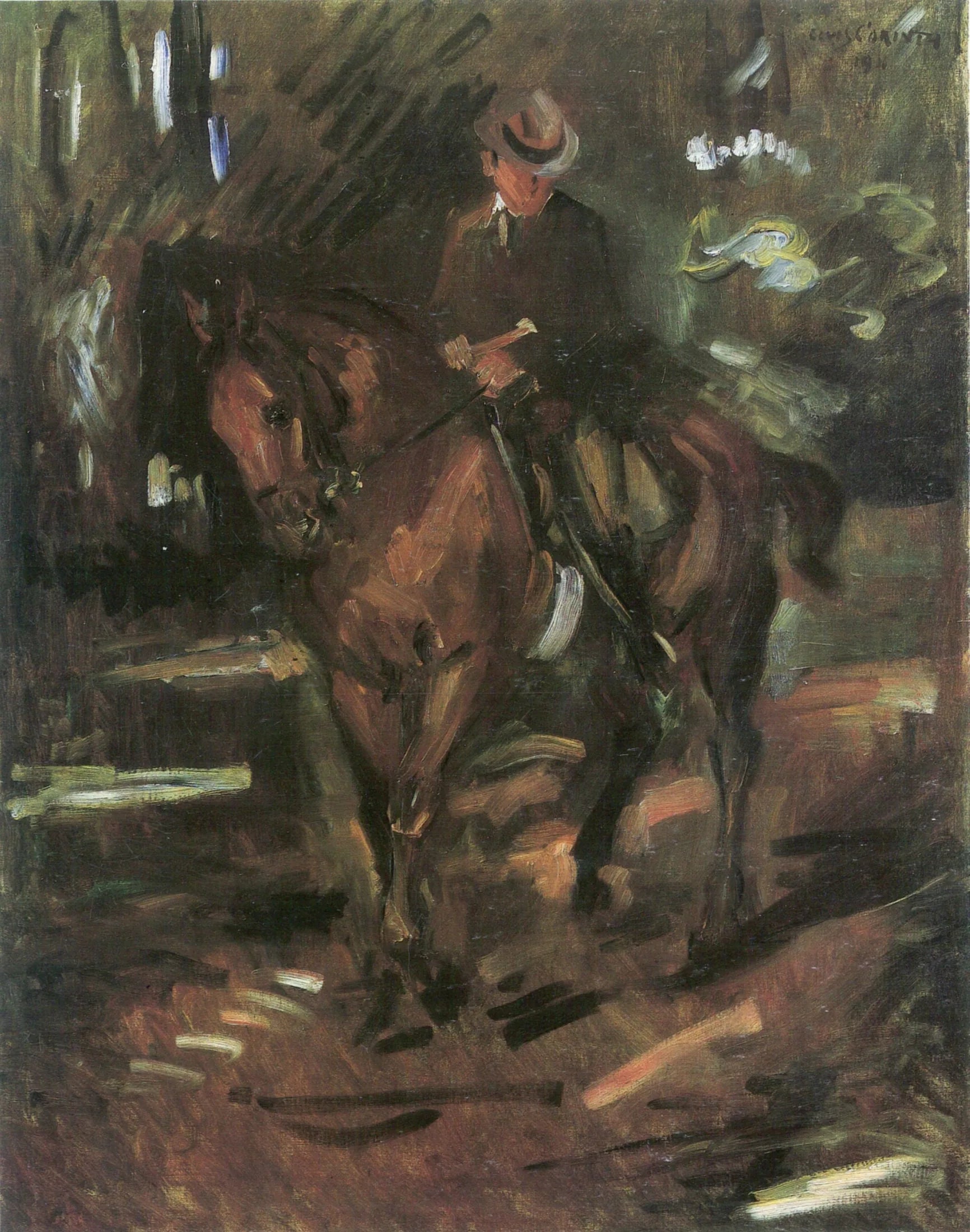 Der Morgenritt - Lovis Corinth image 1 tableau peint à l’huile sur toile
