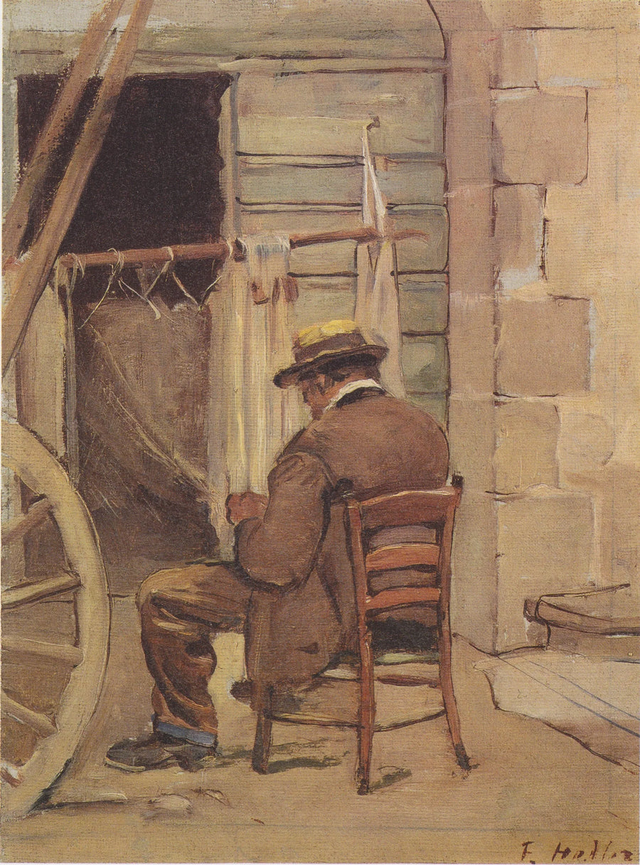 Der Netzflicker - Ferdinand Hodler