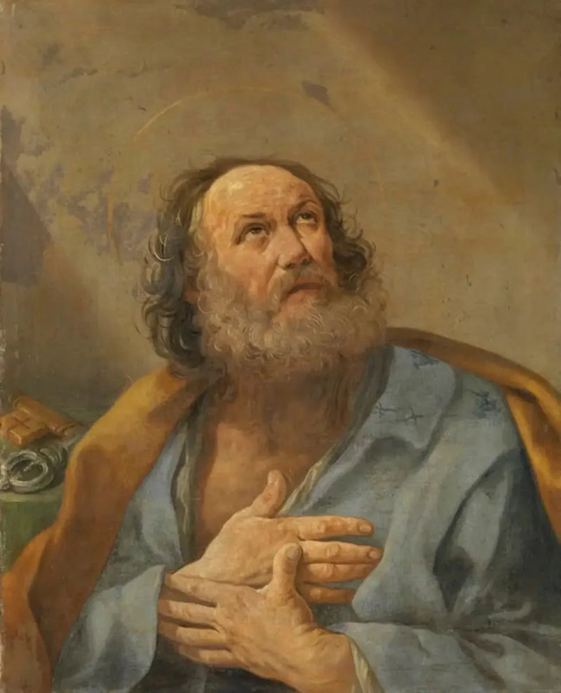 Der reuige Petrus - Guido Reni