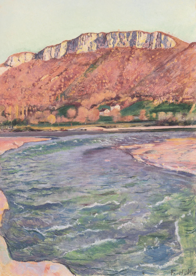 Der Salève im Herbst - Ferdinand Hodler