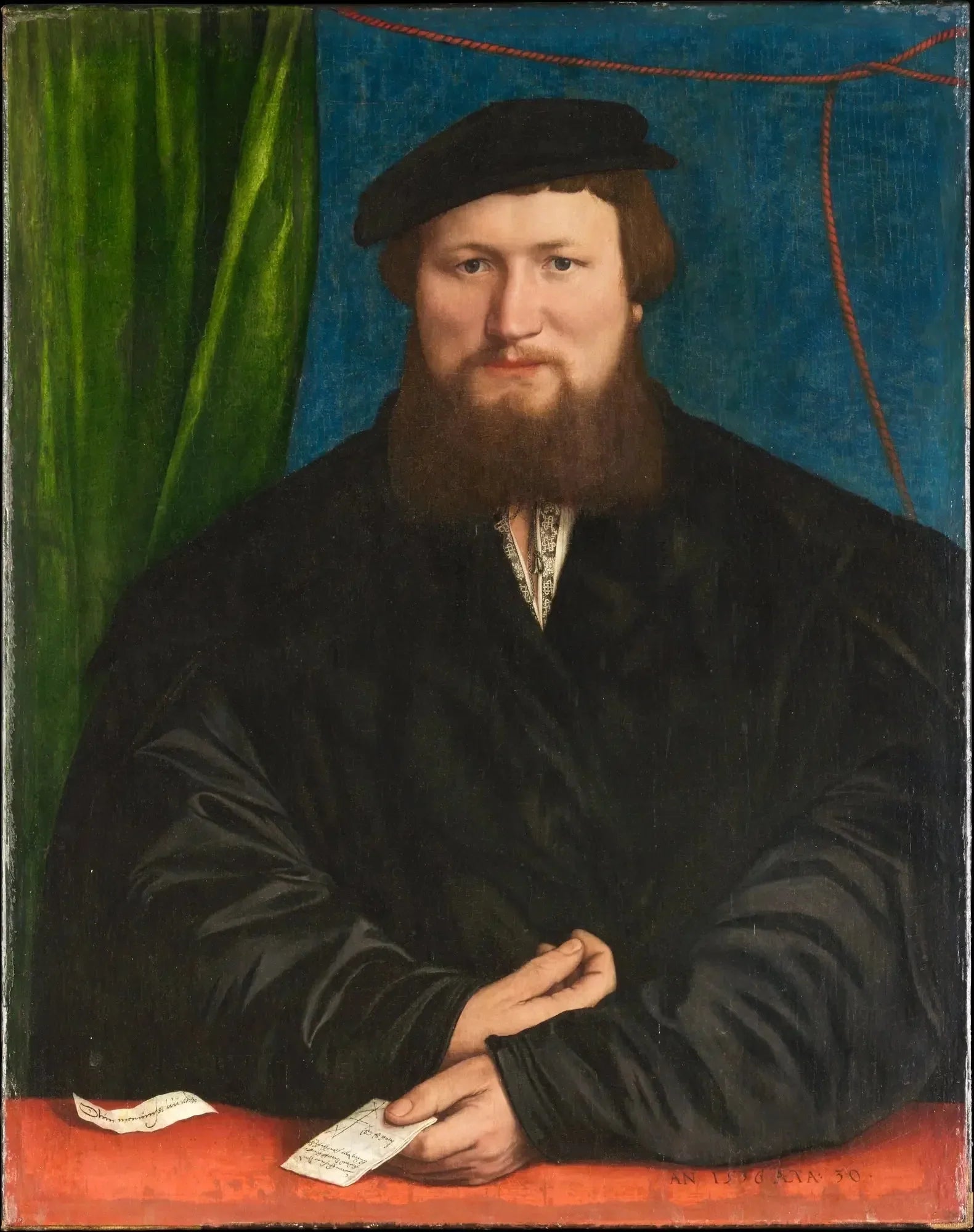 Derick Berck of Cologne - Hans Holbein le Jeune image 1 tableau peint à l’huile sur toile