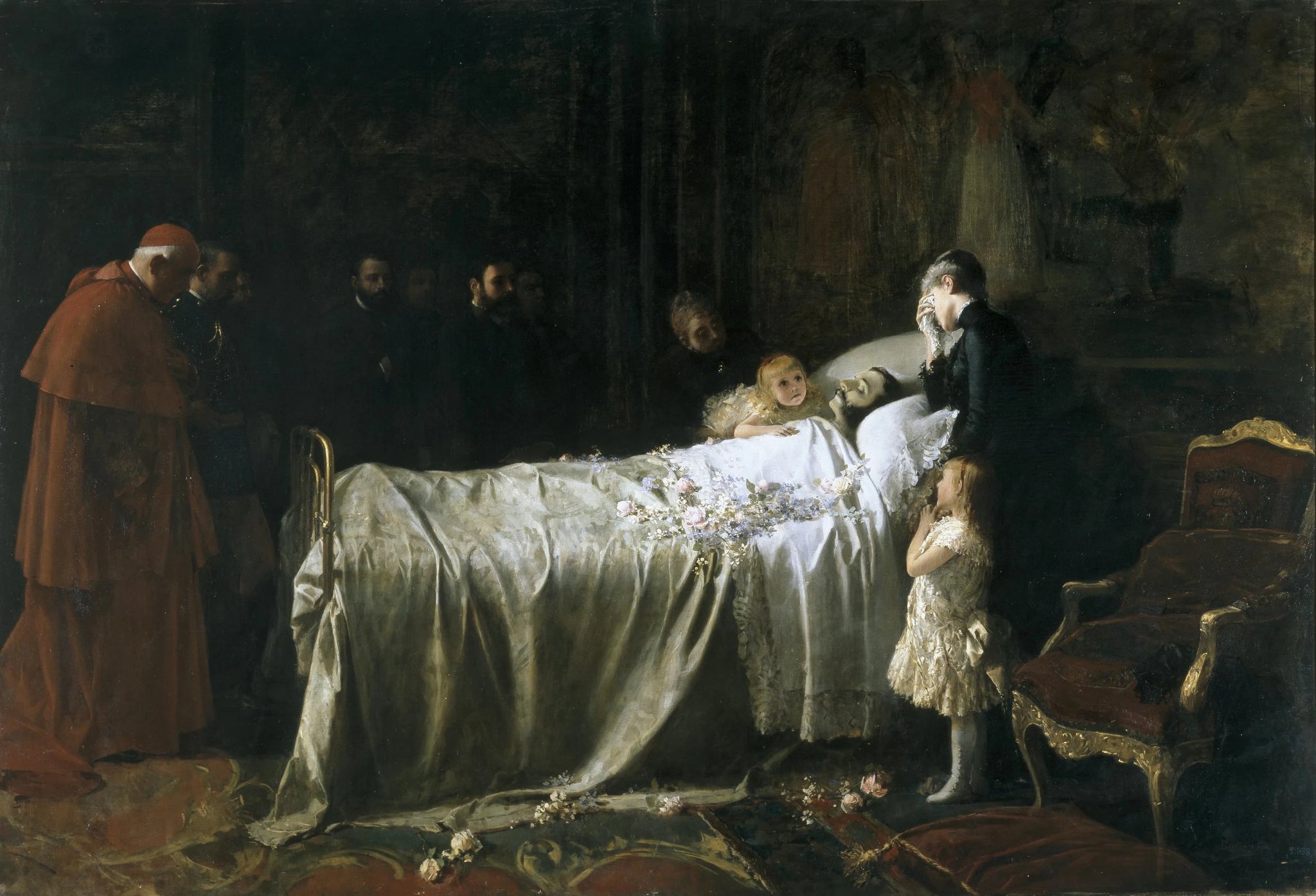 le dernier baiser - Juan Antonio Benlliure y Gil