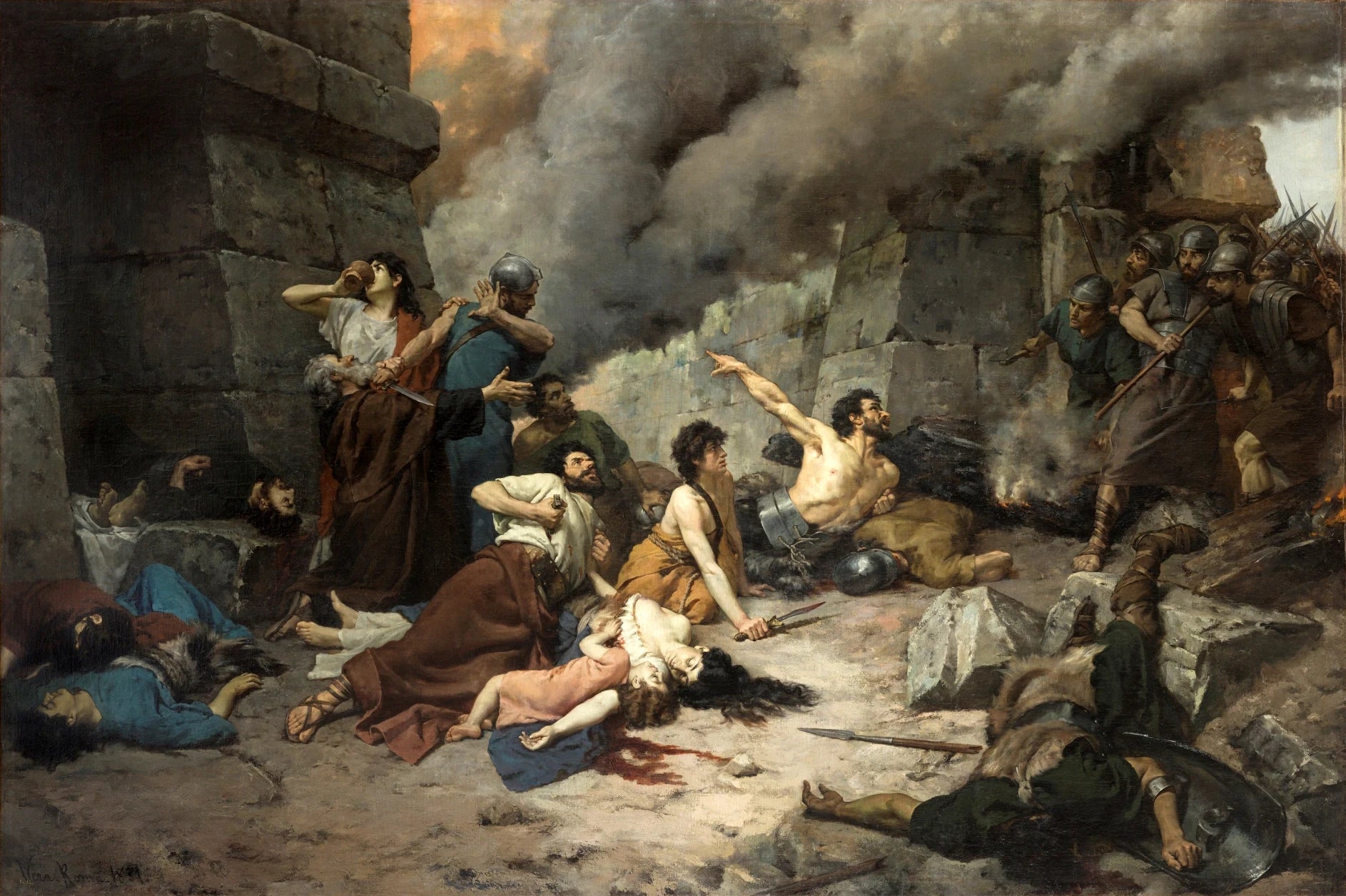 Le dernier jour de Numancie - Alejo Vera Estaca