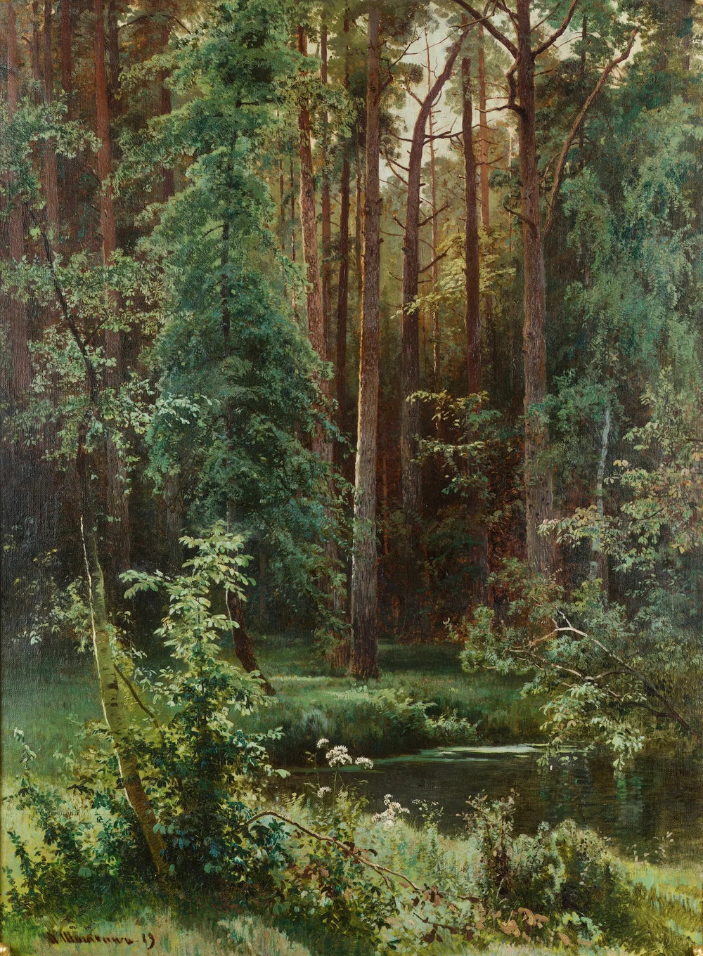 Des bois - Ivan Chichkine - Alpha Reproduction