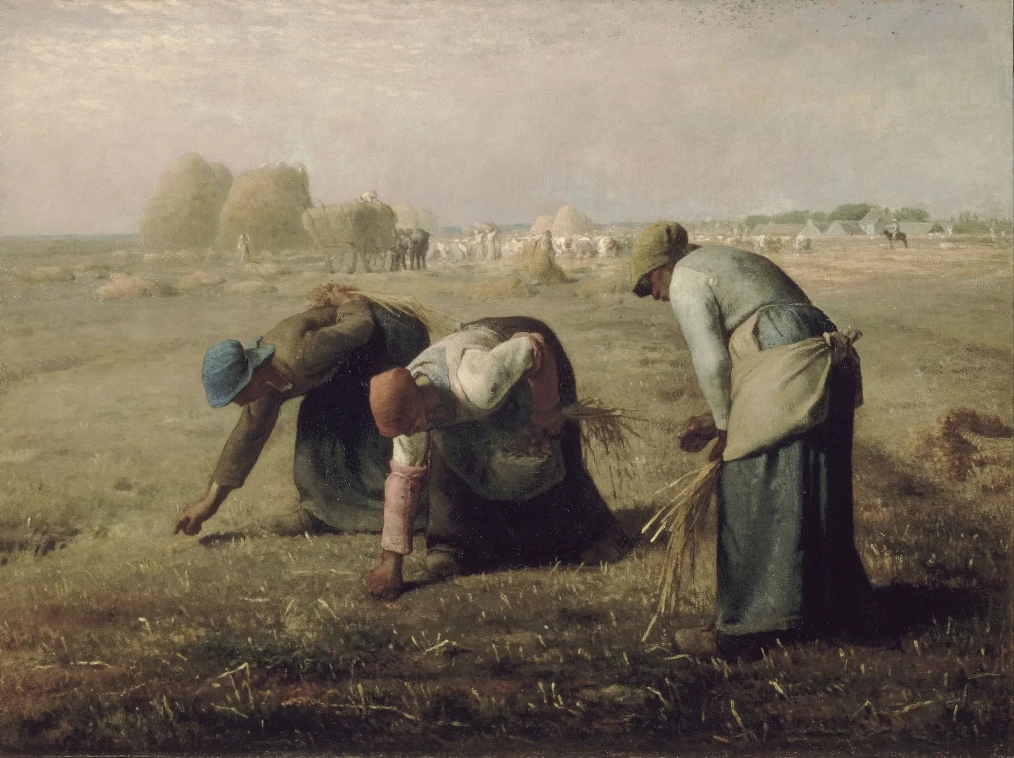 Des glaneuses - Jean-François Millet image 1 reproduction artisanale de tableau