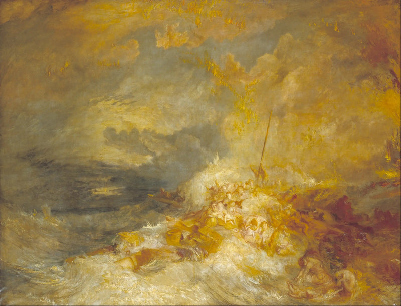 Désastre en mer - J. M. W. Turner