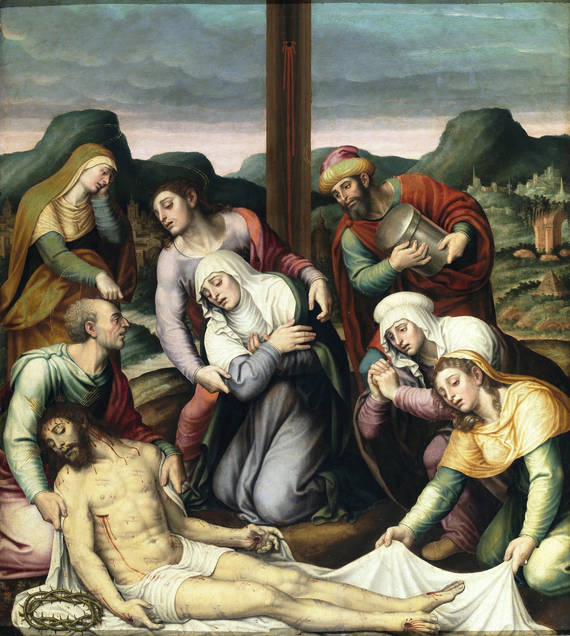 La Descente de Croix - Vicente Joanes Maçip
