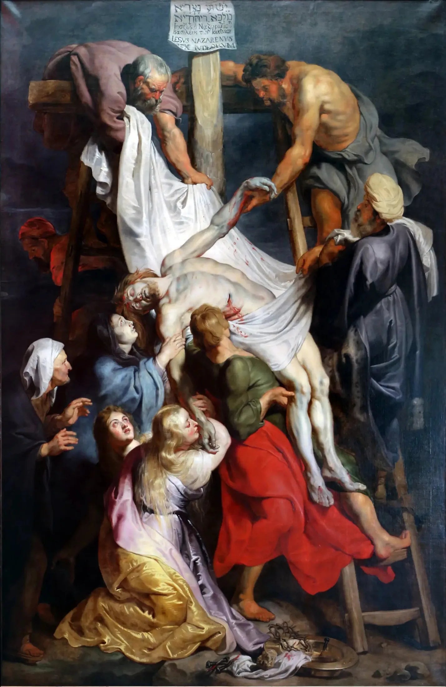 Descente de croix - Peter Paul Rubens image 1 tableau peint à l’huile sur toile