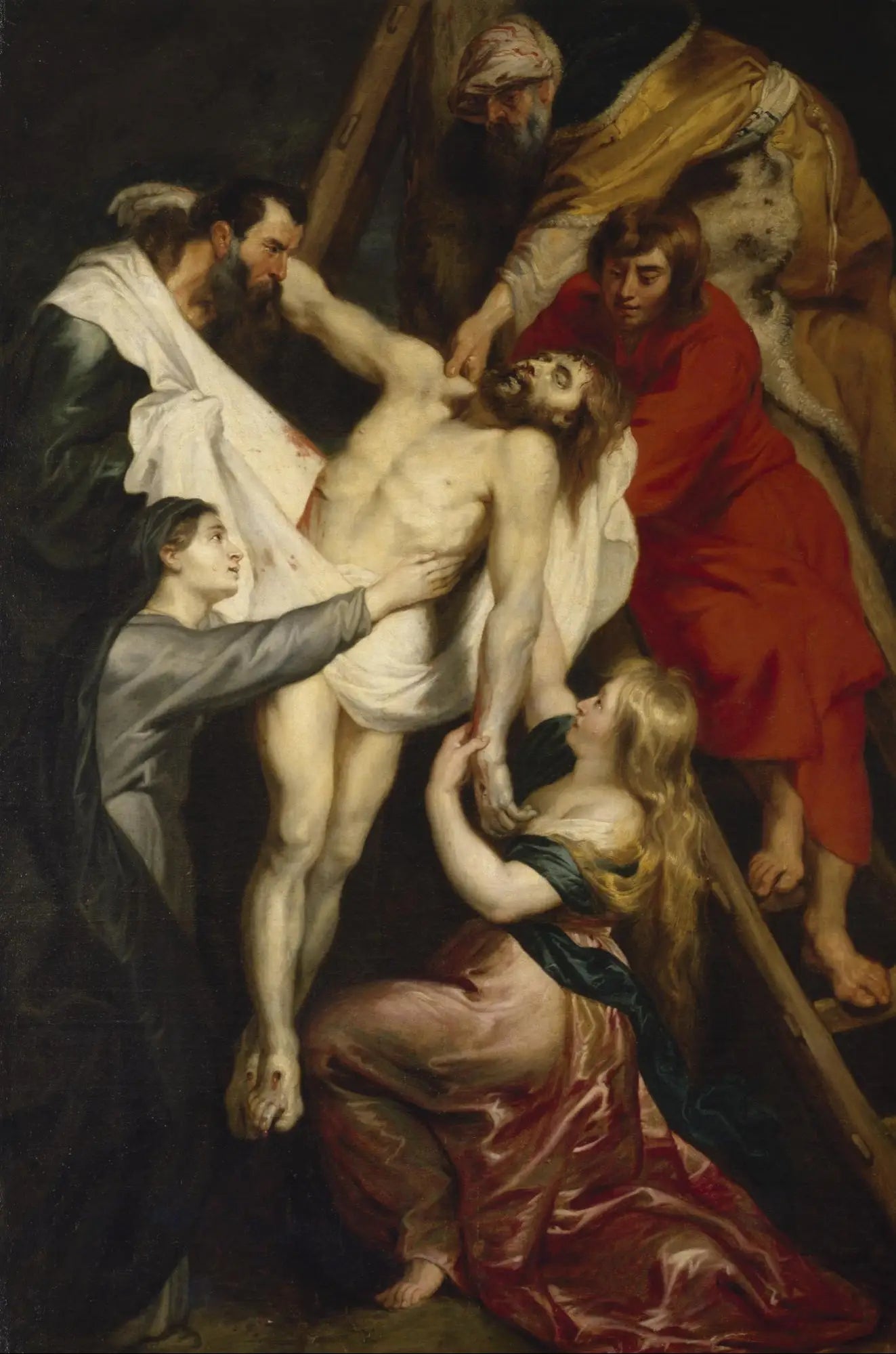 Descente de Croix - Peter Paul Rubens image 1 reproduction artisanale de tableau