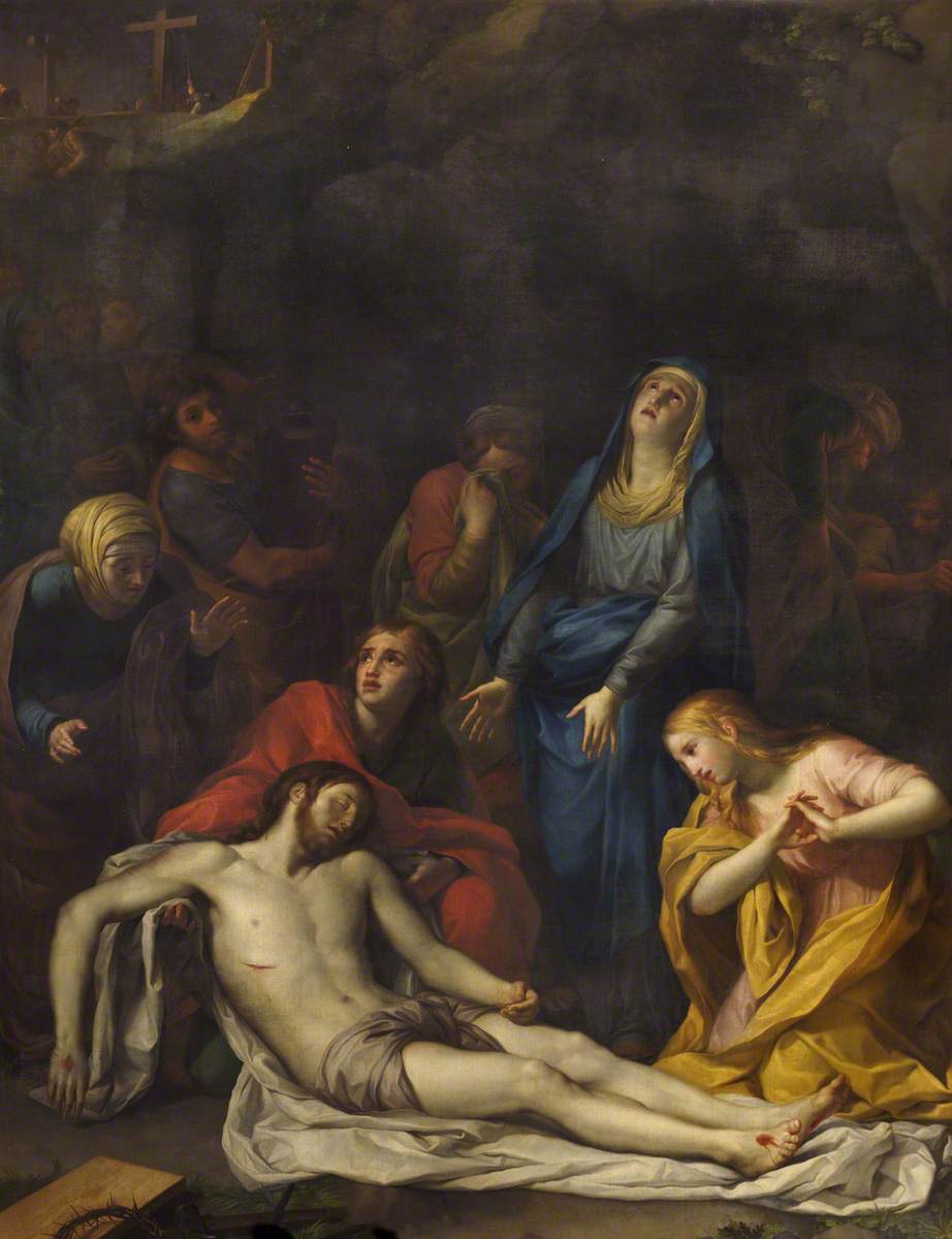 Descente de la Croix - Anton Raphael Mengs image 1 tableau peint à l’huile sur toile