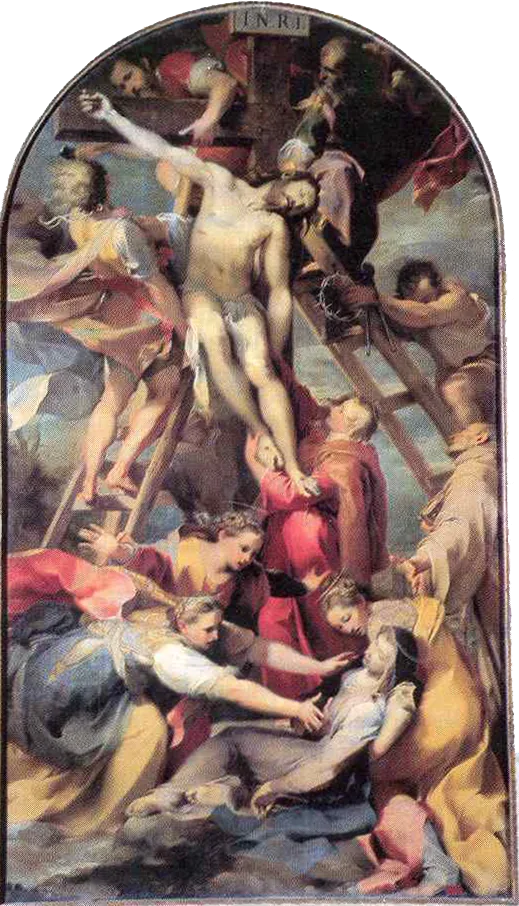 Descente de la Croix - Federico Barroci image 1 reproduction d’œuvre d’art à l’huile