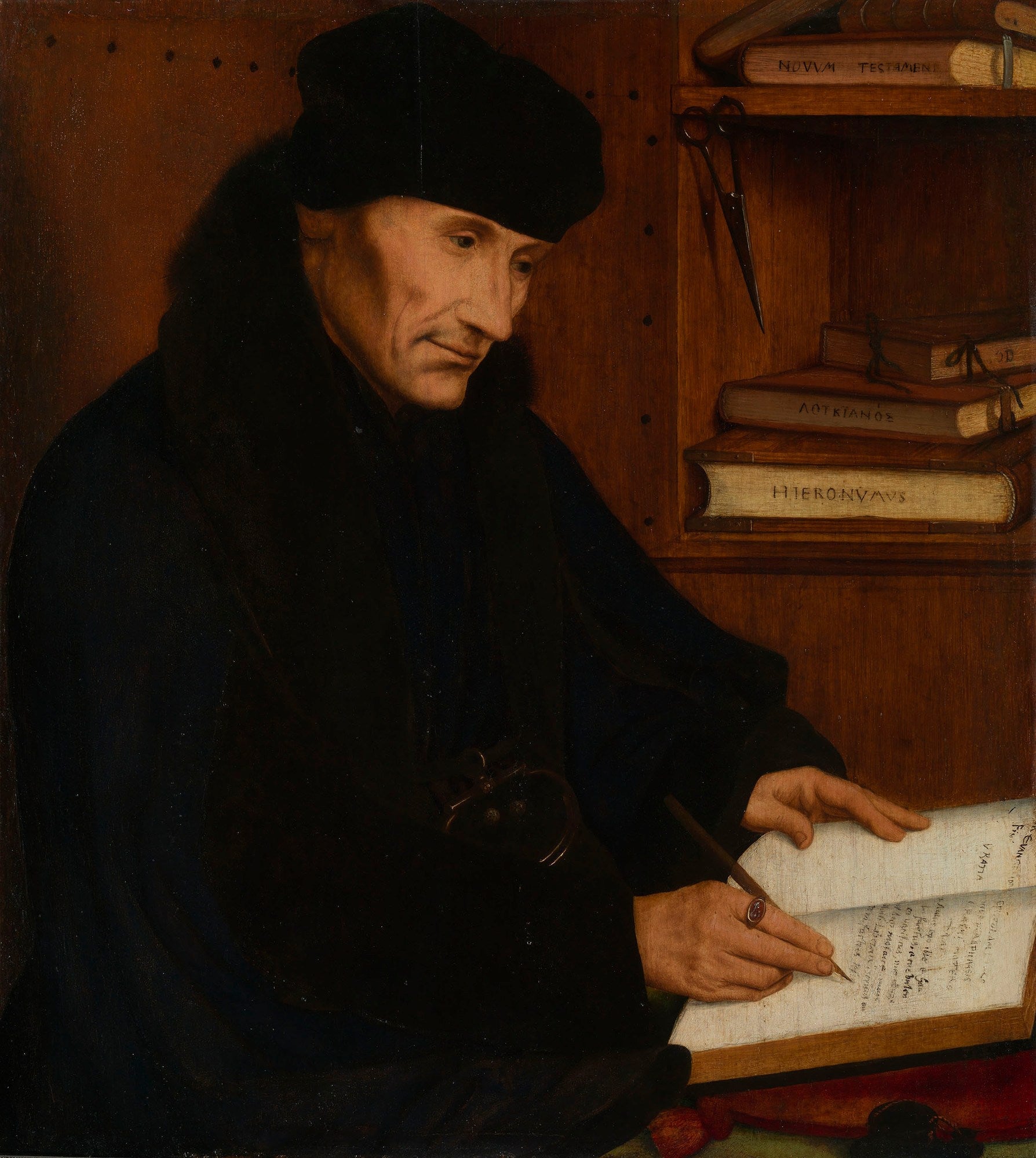 Desiderius Érasme (1466-1536) - Quentin Metsys - Alpha Reproduction