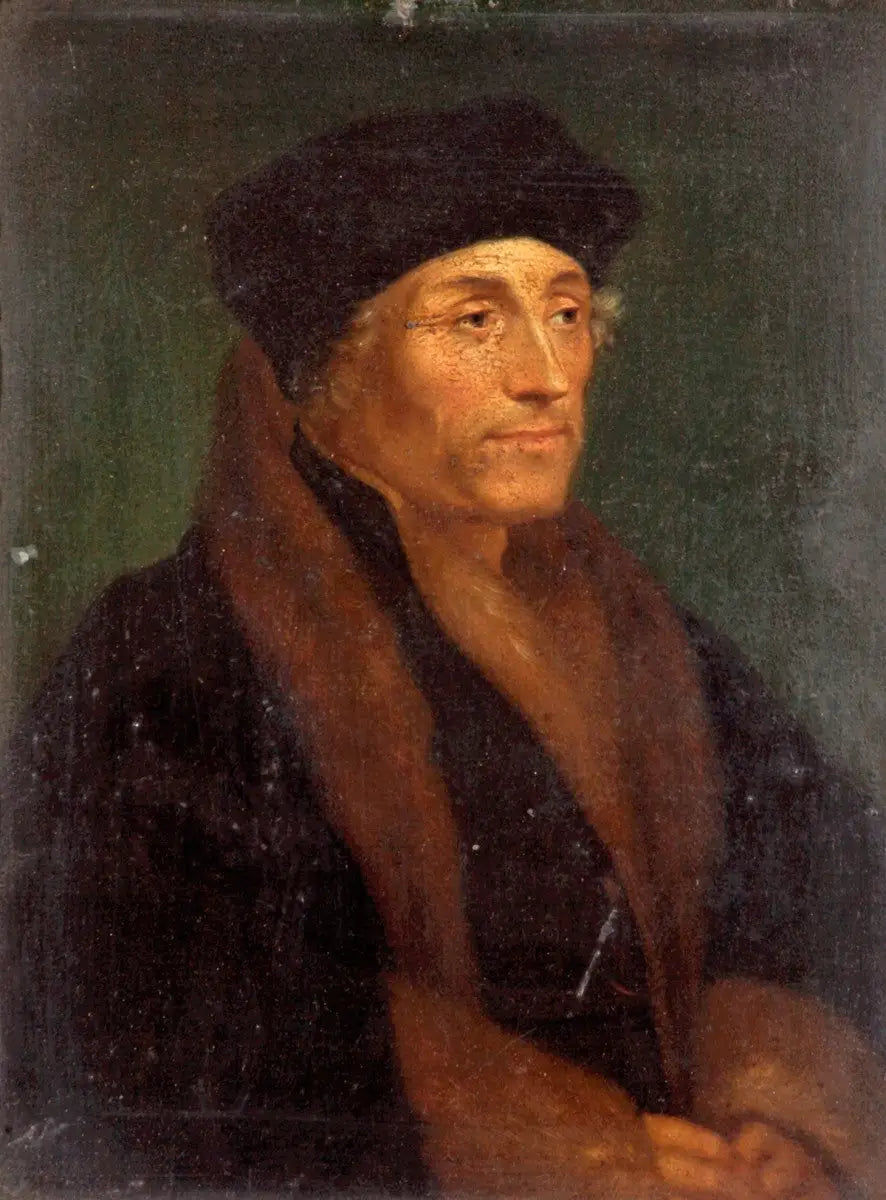 Desiderius Erasmus (1466–1536) - Hans Holbein le Jeune image 1 reproduction réalisée par Alpha Reproduction