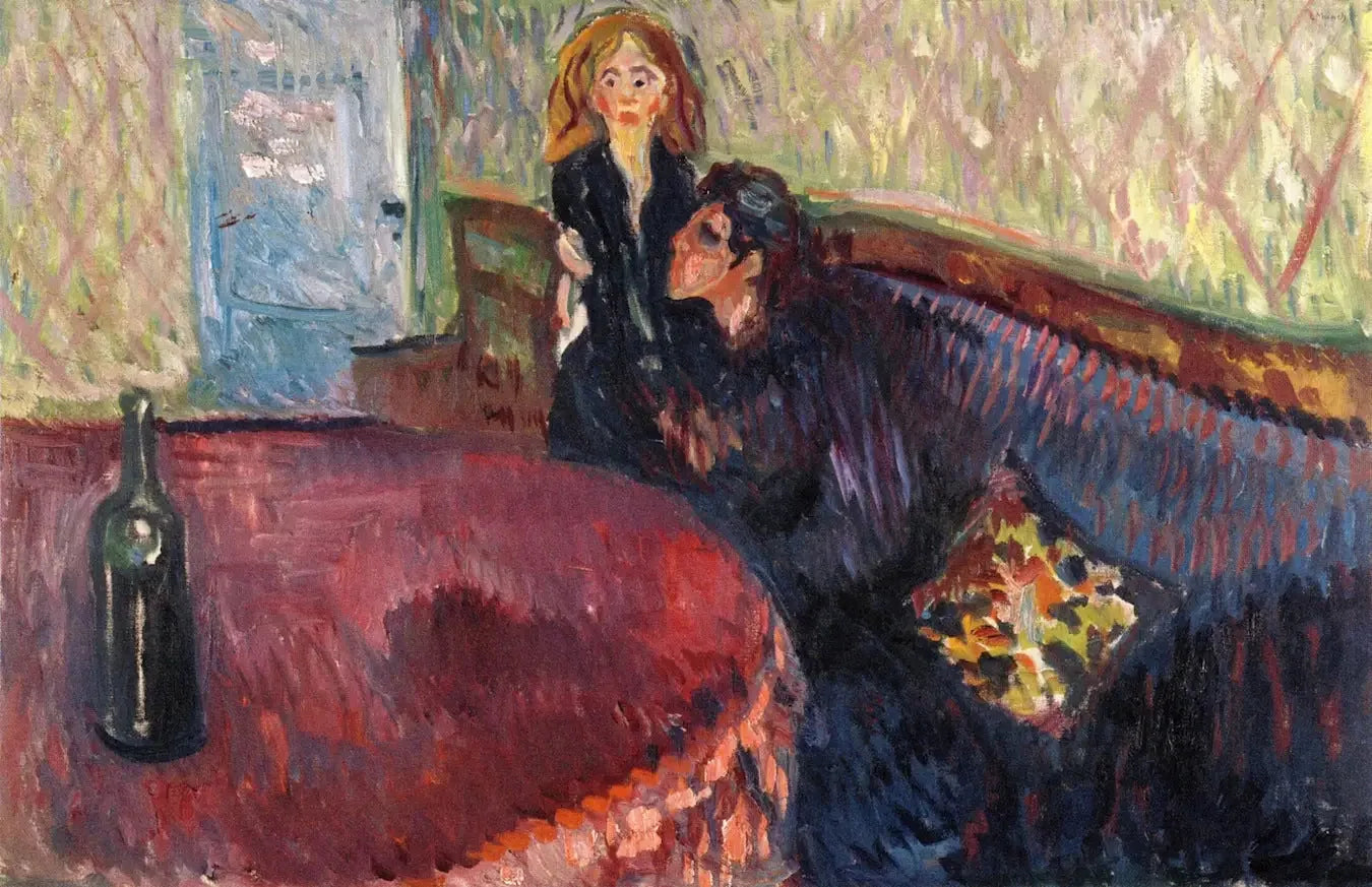 Désir - Edvard Munch image 1 reproduction réalisée par Alpha Reproduction