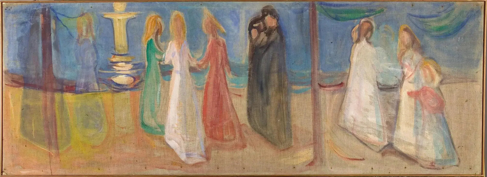 Désir - Edvard Munch image 1 copie de tableau peinte à la main
