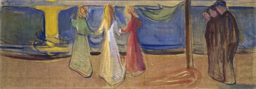Désir (Frise Reinhardt) - Edvard Munch image 1 tableau peint à l’huile sur toile