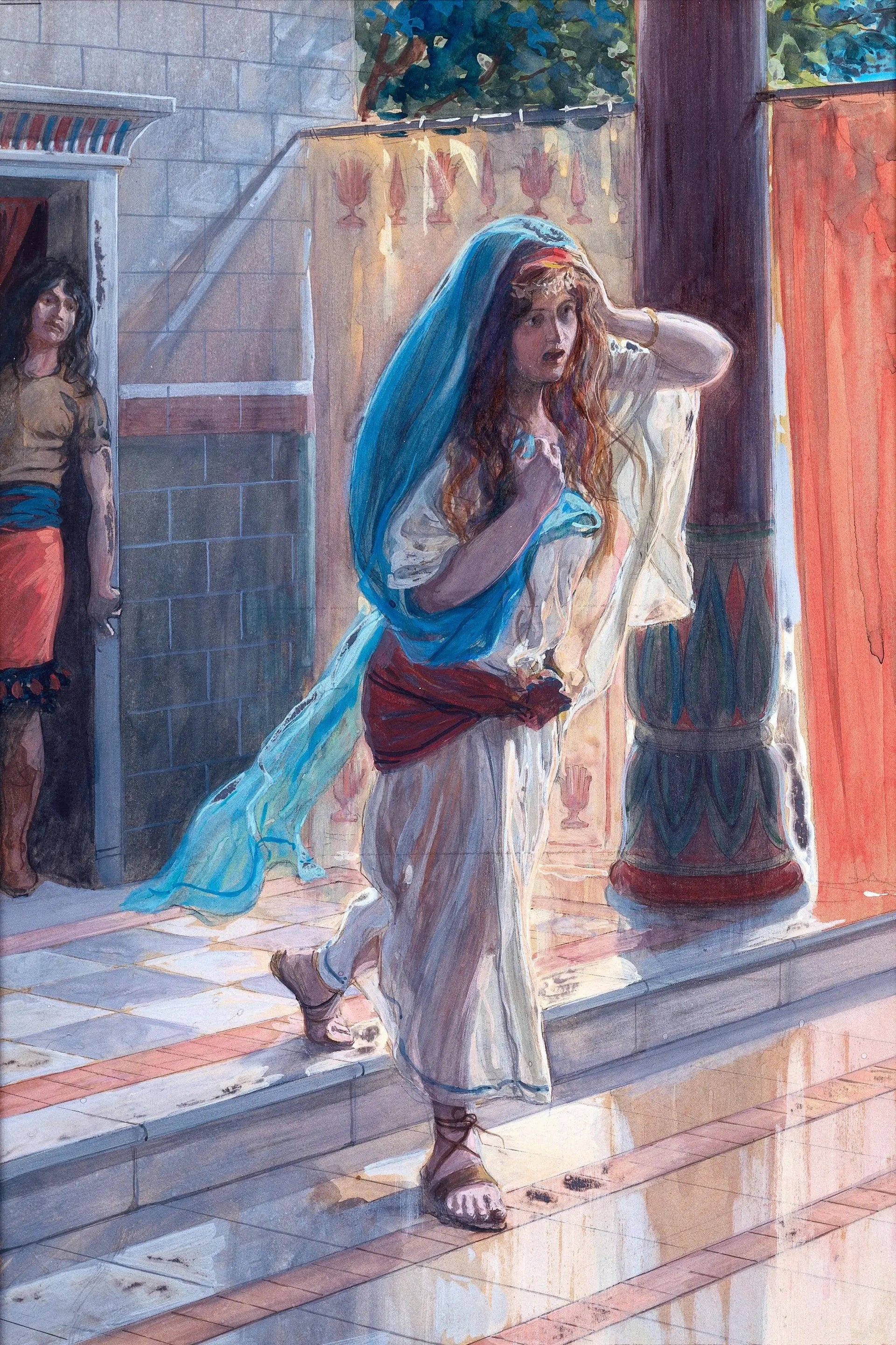 Désolation de Tamar - James Tissot image 1 reproduction réalisée par Alpha Reproduction