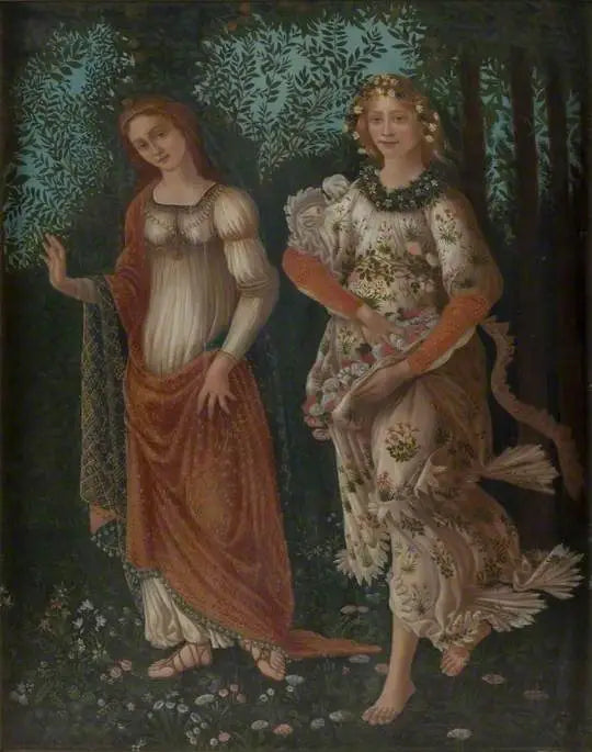 Détail du « Printemps » de Botticelli - Sandro Botticelli