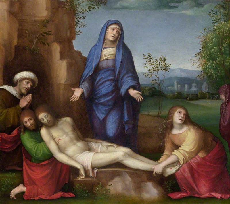 Deuil du Christ mort - Francesco Francia