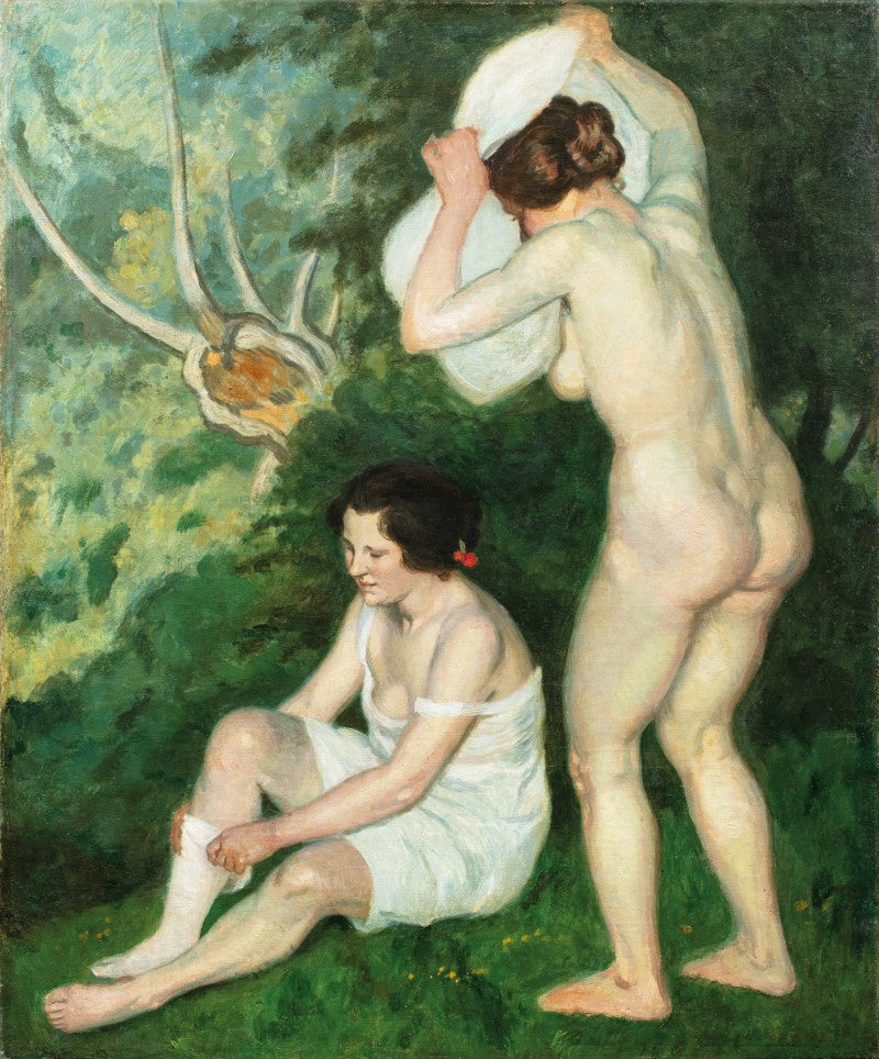 Deux baigneurs - Louis Anquetin image 1 reproduction réalisée par Alpha Reproduction