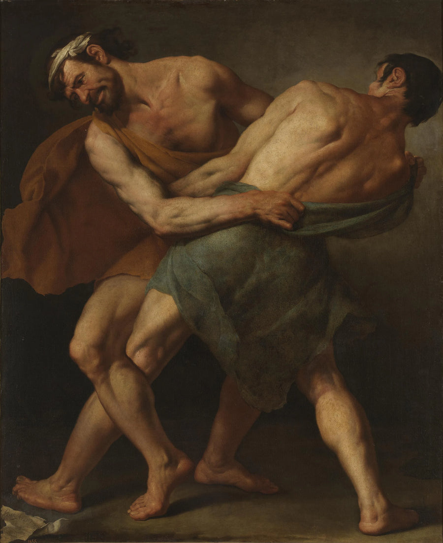deux combattants - Cesare Fracanzano