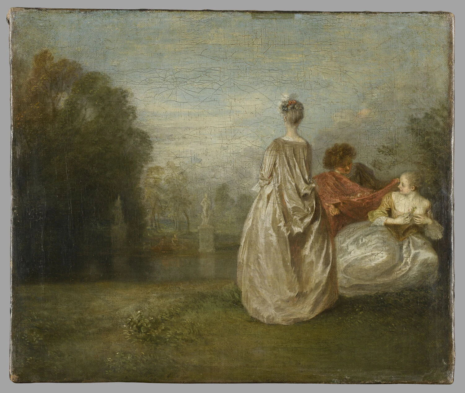 Les deux Cousines - Jean-Antoine Watteau
