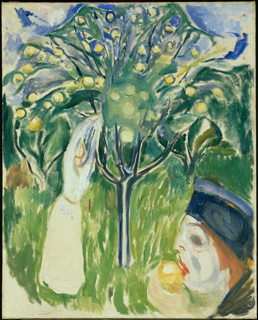 Deux Femmes au jardin - Edvard Munch