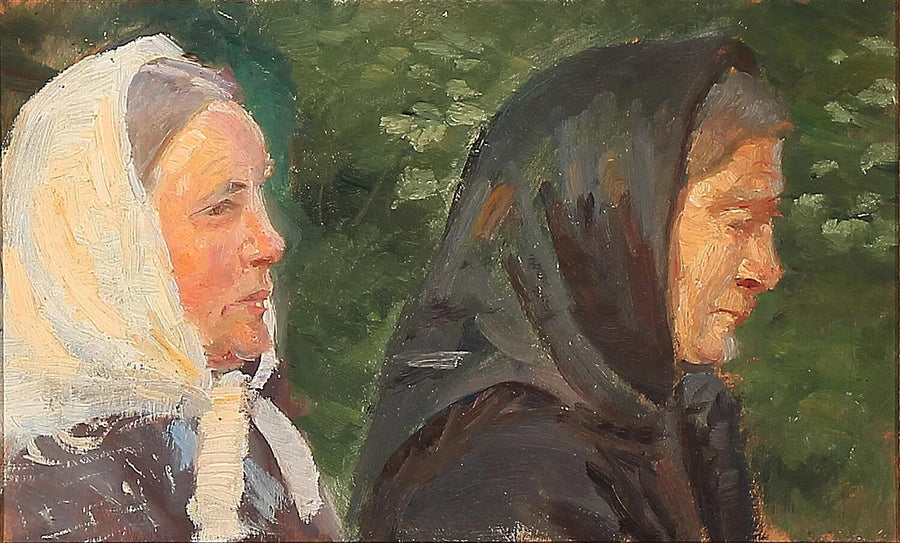 Deux femmes de Skagen. - Anna Ancher