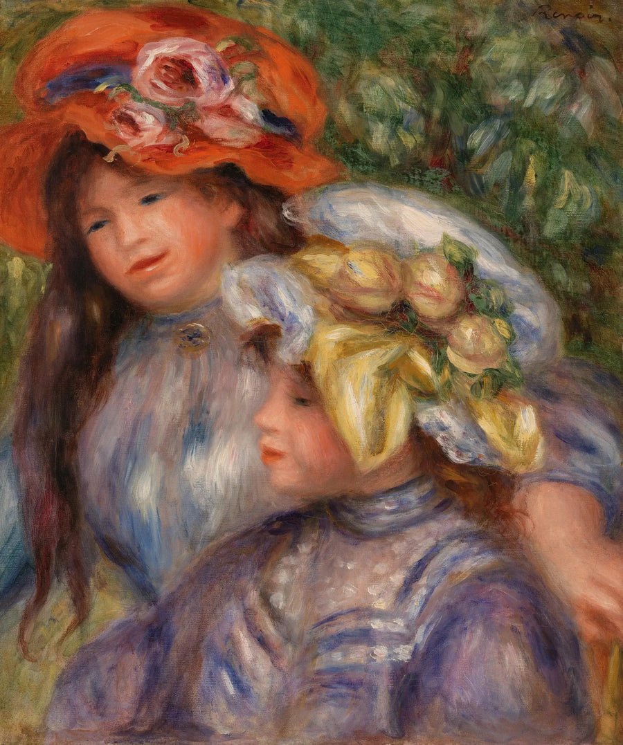 Deux filles - Pierre-Auguste Renoir
