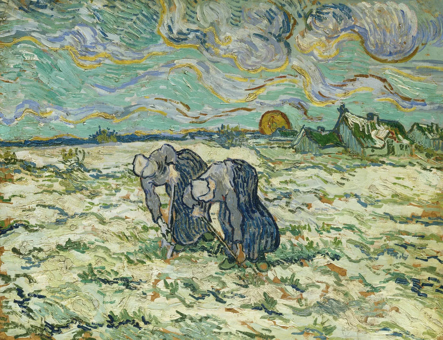 Deux Paysannes - Vincent van Gogh