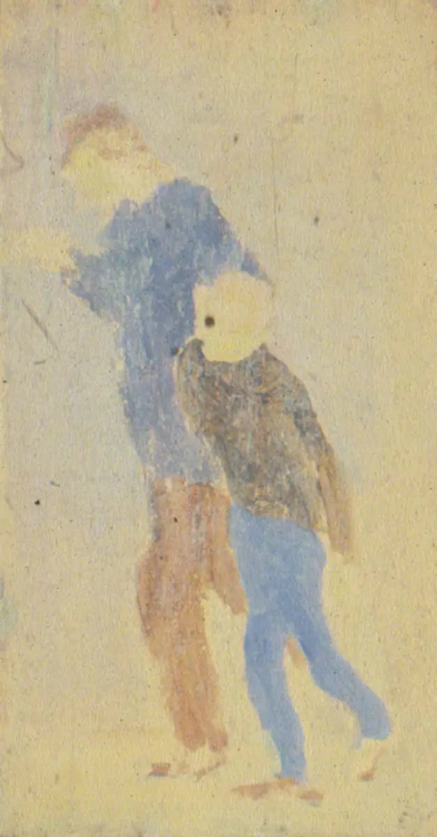 Deux personnes - Édouard Vuillard image 1 copie peinte à la main à l’huile