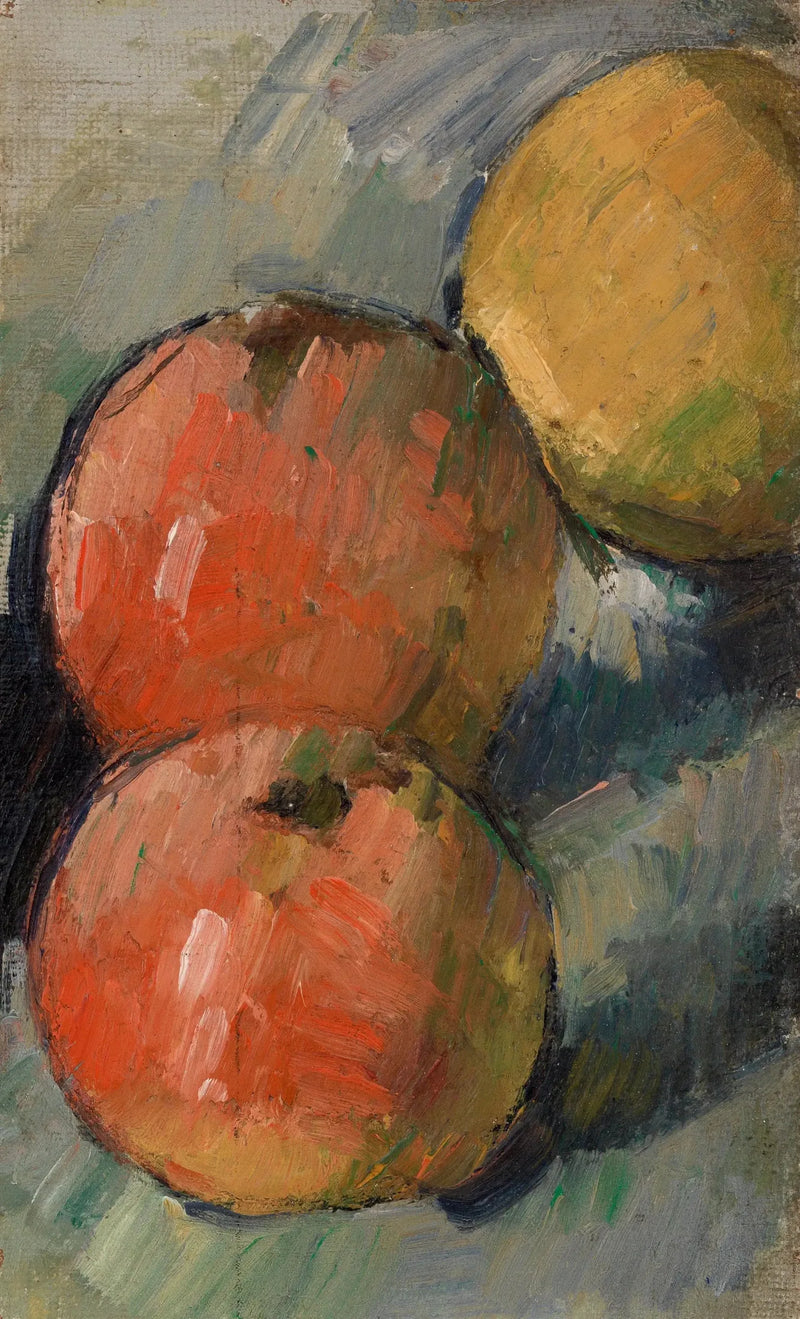 Deux pommes et demie - Paul Cézanne