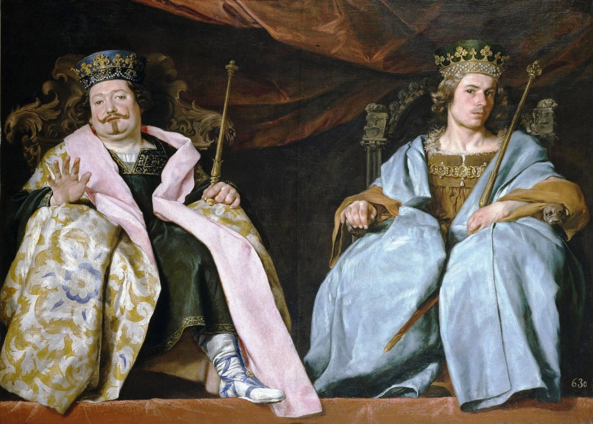 Deux rois d'Espagne - Alonso Cano image 1 reproduction d’œuvre d’art à l’huile