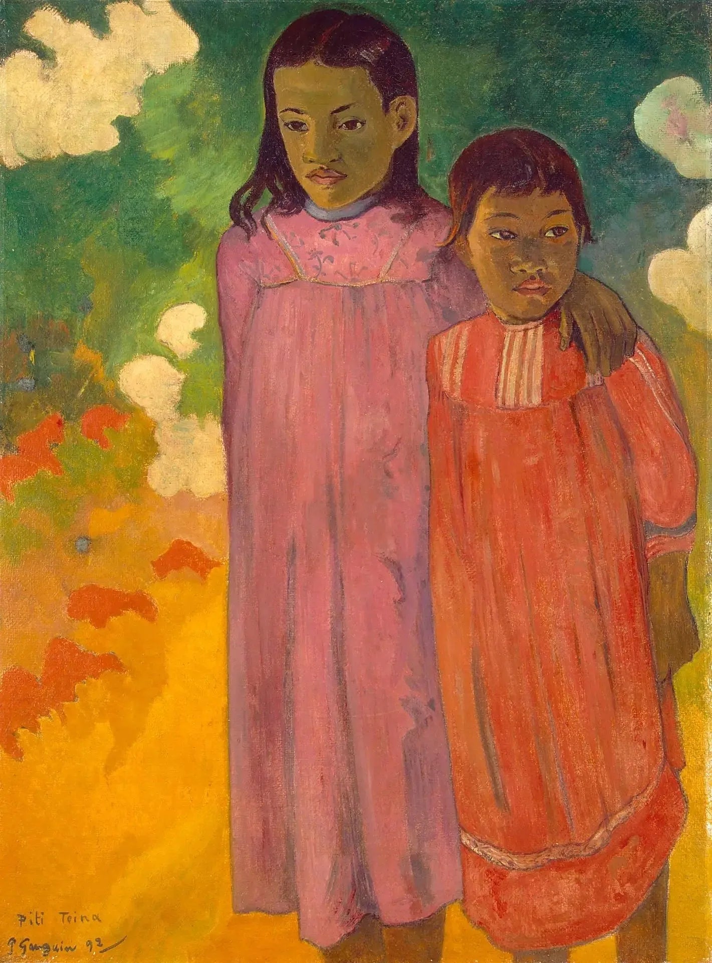 Deux sœurs - Paul Gauguin image 1 reproduction réalisée par Alpha Reproduction