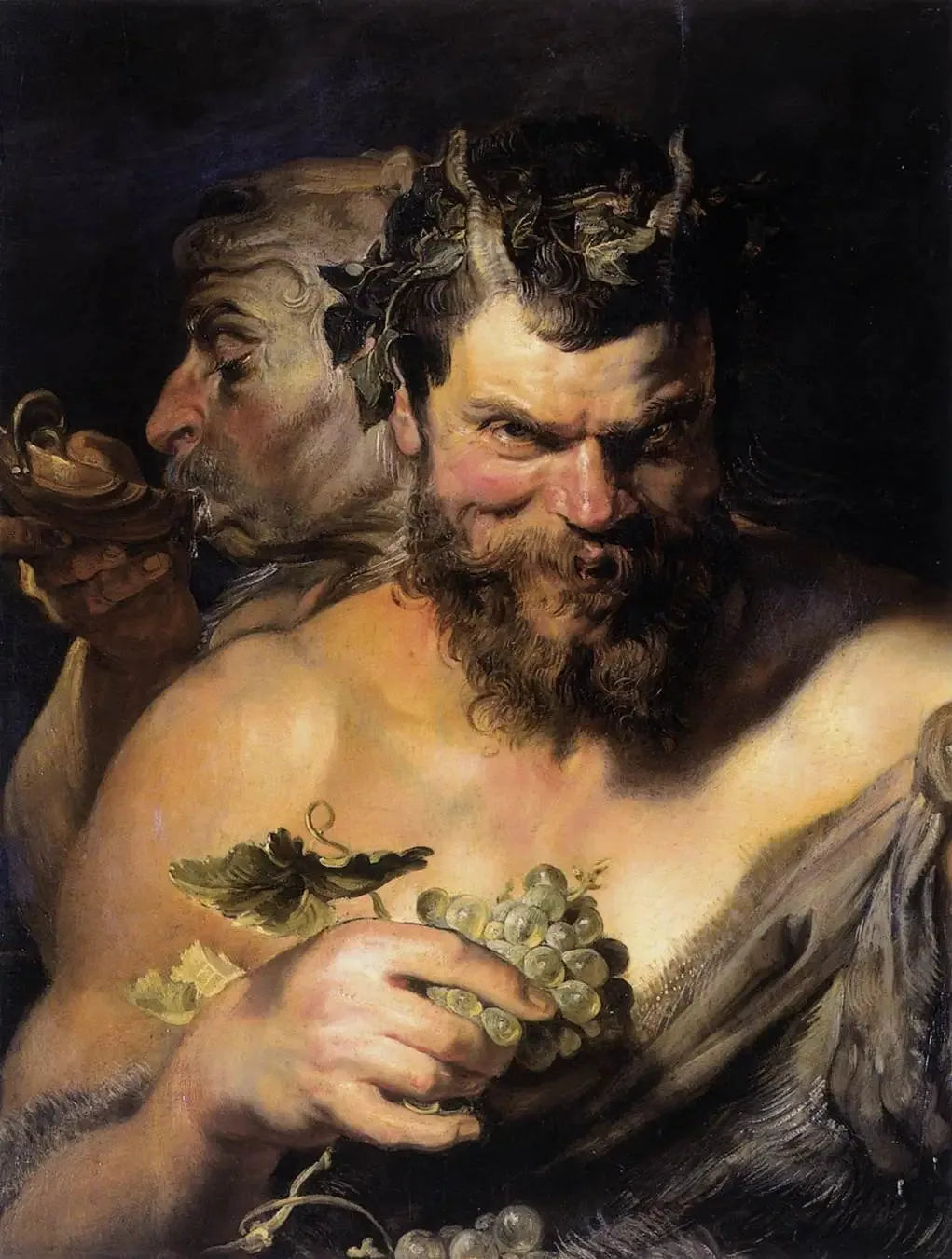 Deux Satyres - Peter Paul Rubens image 1 tableau peint à l’huile sur toile