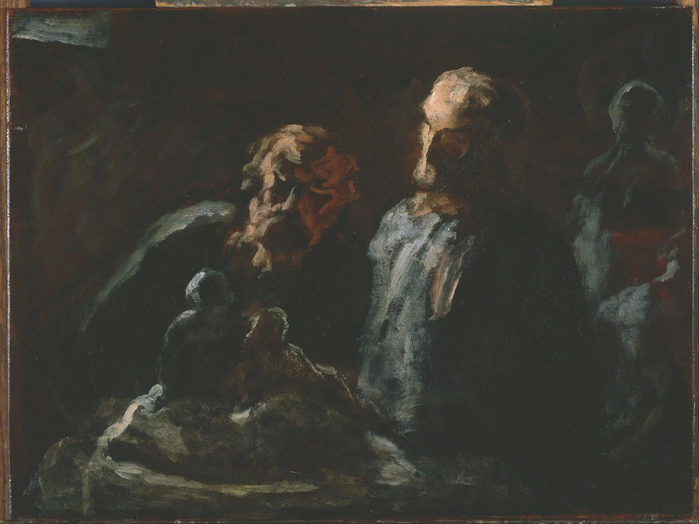 Deux sculpteurs - Honoré Daumier - Alpha Reproduction