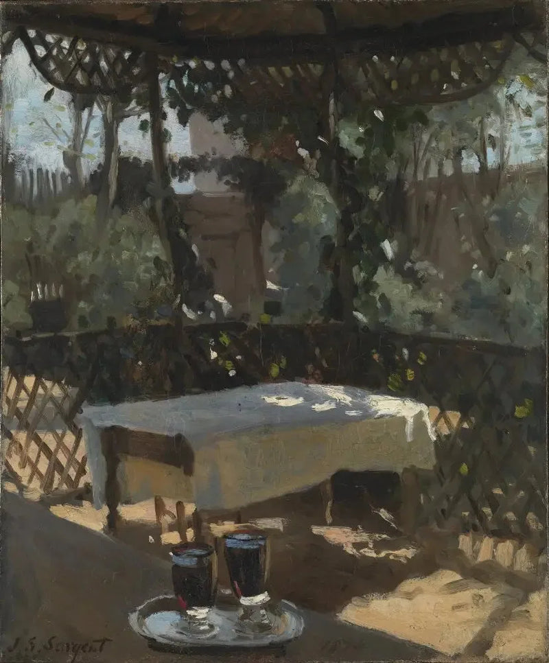 Deux verres à vin - John Singer Sargent