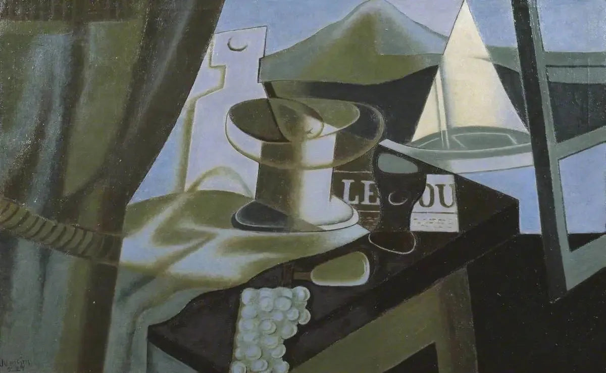 Devant la baie - Juan Gris image 1 tableau peint à l’huile sur toile