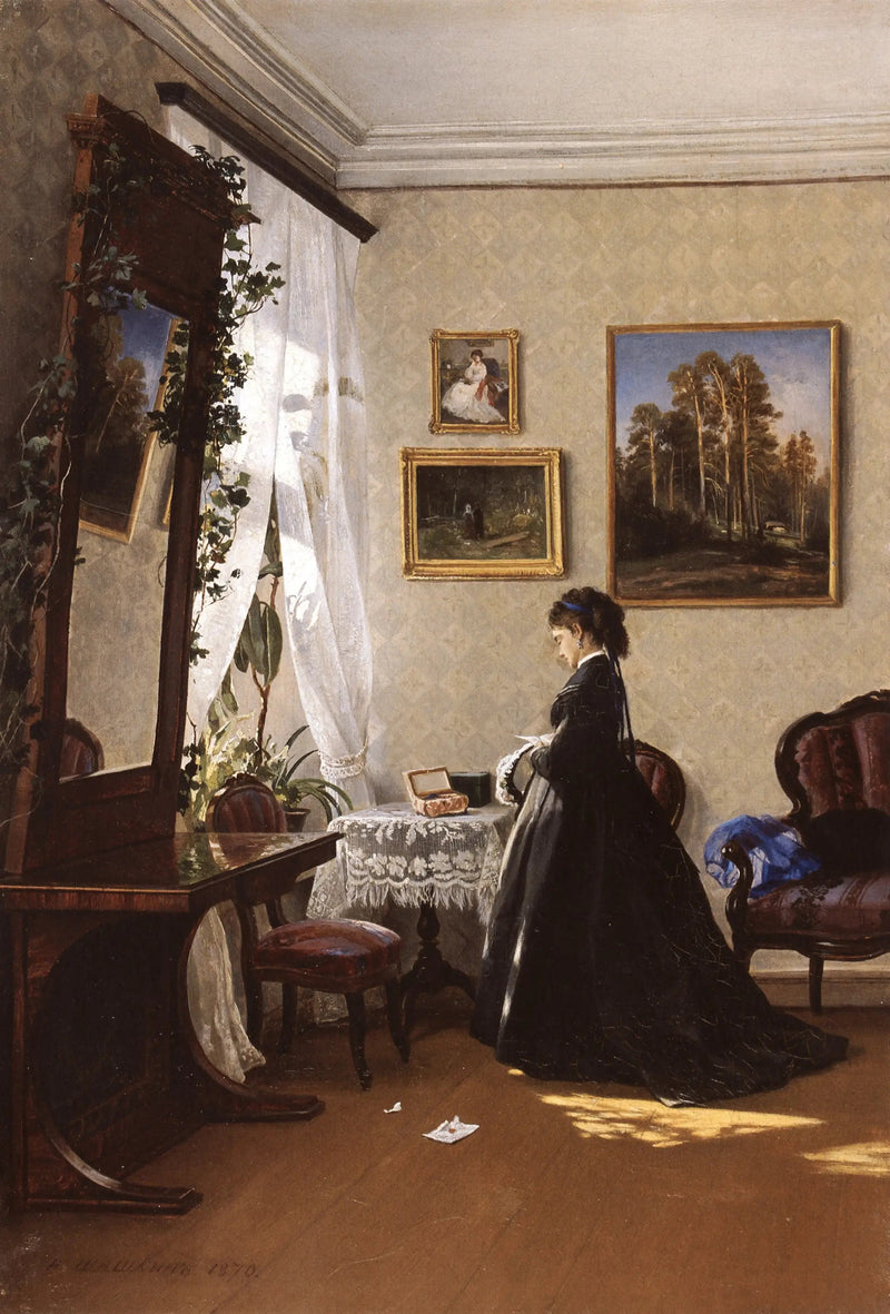 Devant le miroir - Ivan Chichkine