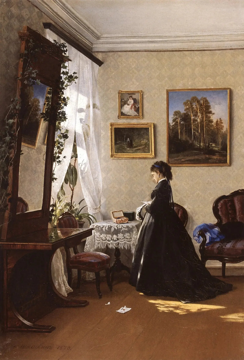 Devant le miroir - Ivan Chichkine
