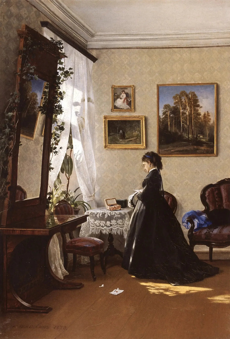 Devant le miroir - Ivan Chichkine