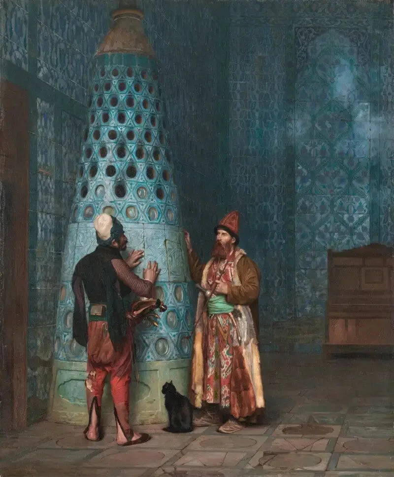 Devant le public - Jean-Léon Gérôme image 1 reproduction de peinture à l’huile