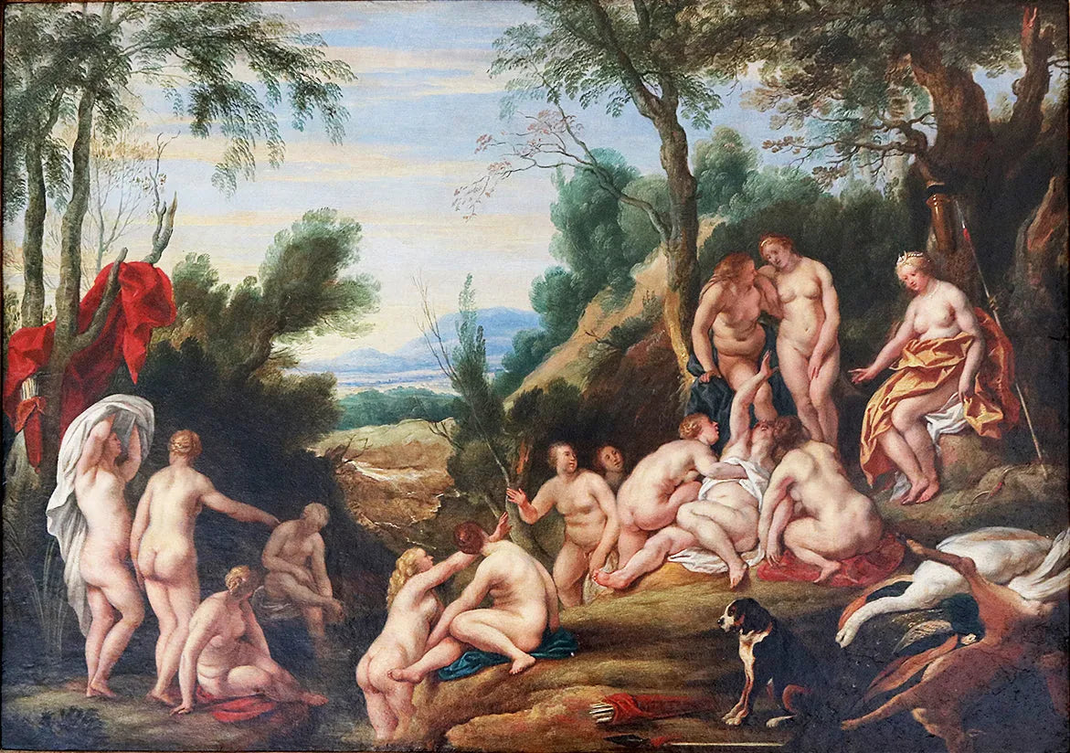 Diana et Callisto - Jacob Jordaens image 1 reproduction d’œuvre d’art à l’huile