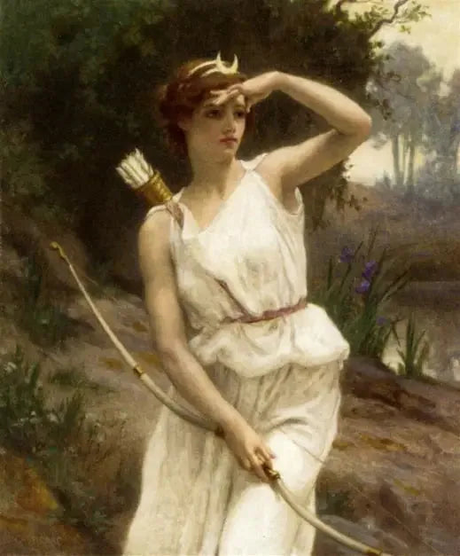 Diane chasseresse - Guillaume Seignac image 1 tableau peint à l’huile sur toile