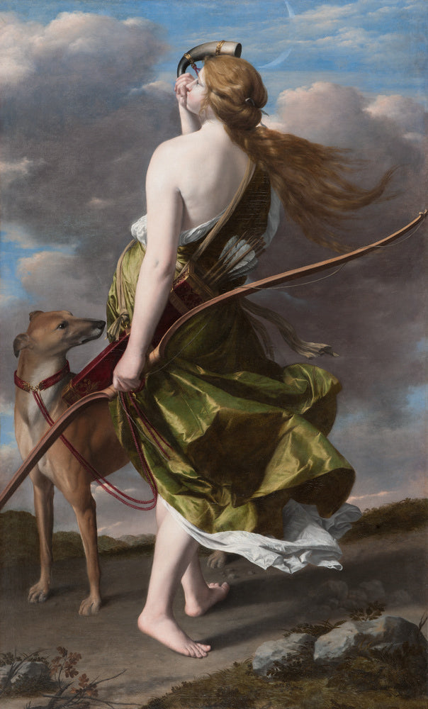 Diane chasseresse - Orazio Gentileschi image 1 tableau peint à l’huile sur toile