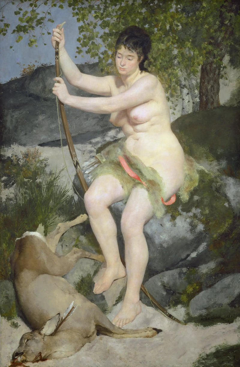 Diane chasseresse - Pierre-Auguste Renoir