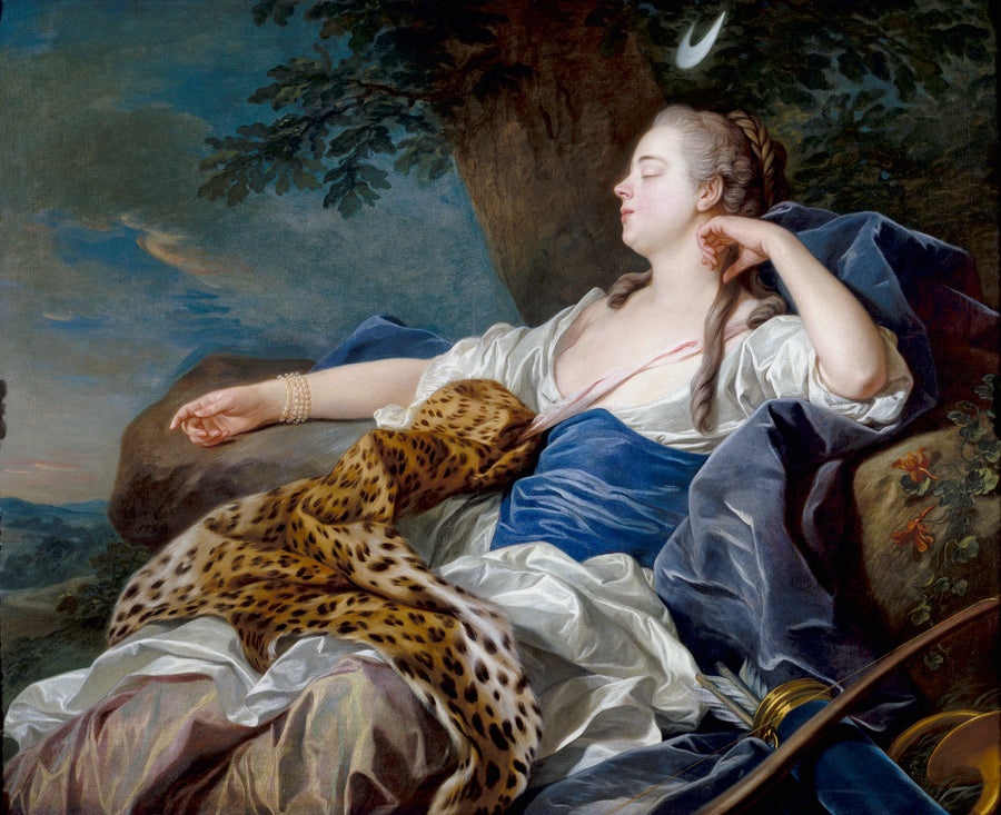 Diane dans un paysage - Louis-Michel van Loo