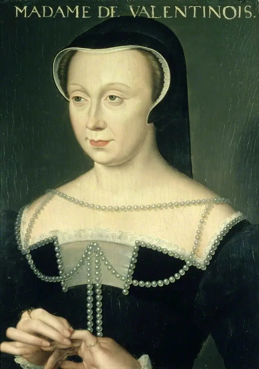 Diane de Poitiers (1499-1566), duchesse de Valentinois - François Clouet image 1 copie de tableau peinte à la main