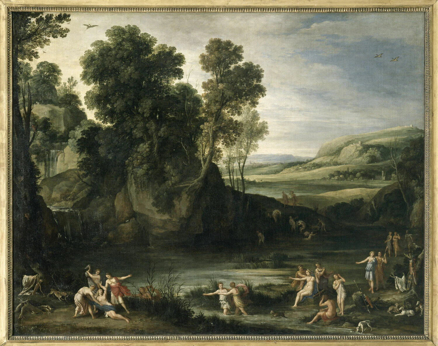 Diane découvrant la grossesse de Callisto - Paul Bril